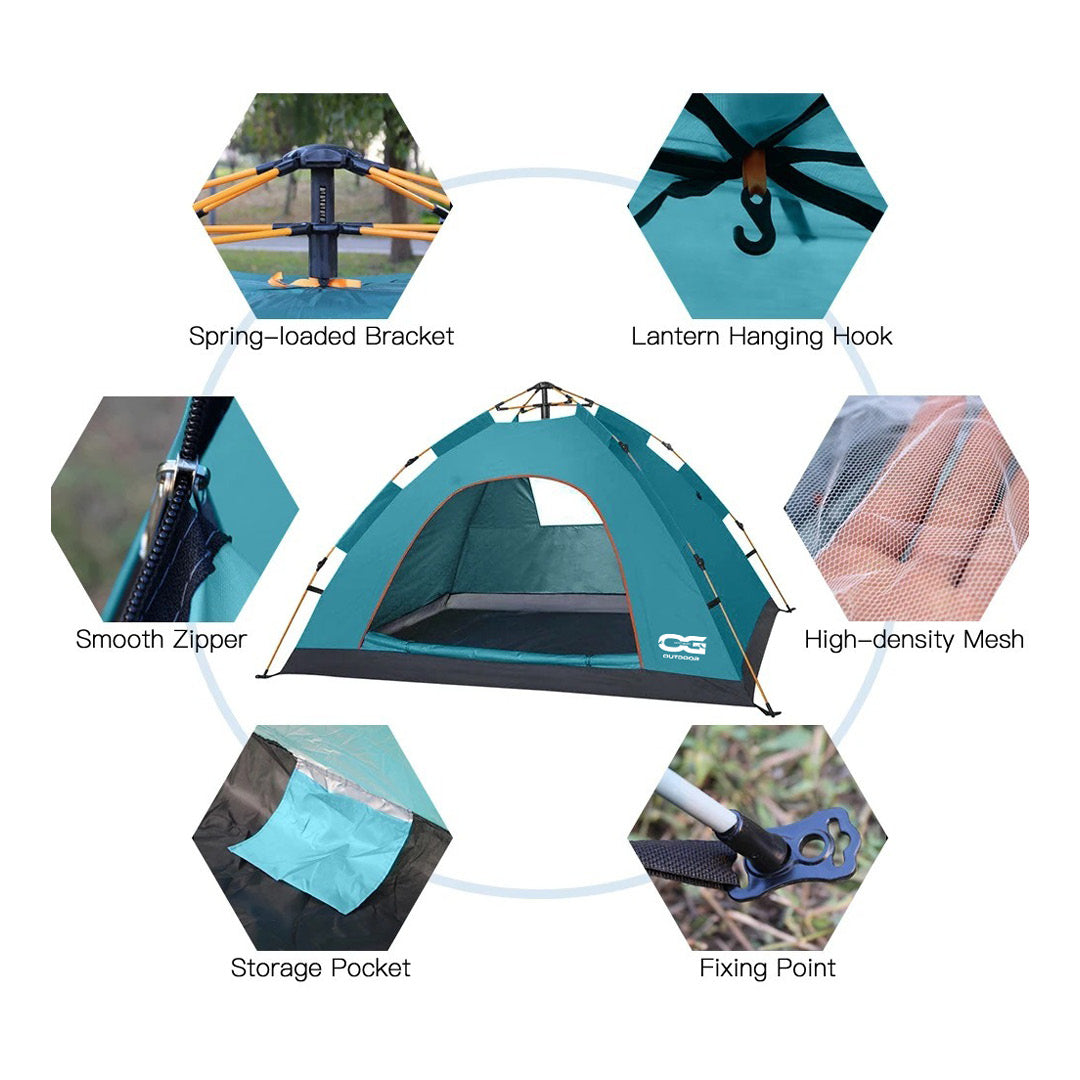 OG Outdoor - 2 person pop up tent
