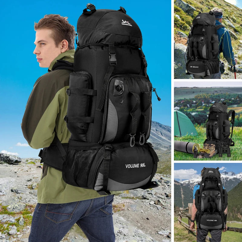 OG Outdoor - 90L Waterproof Hiking Backpack
