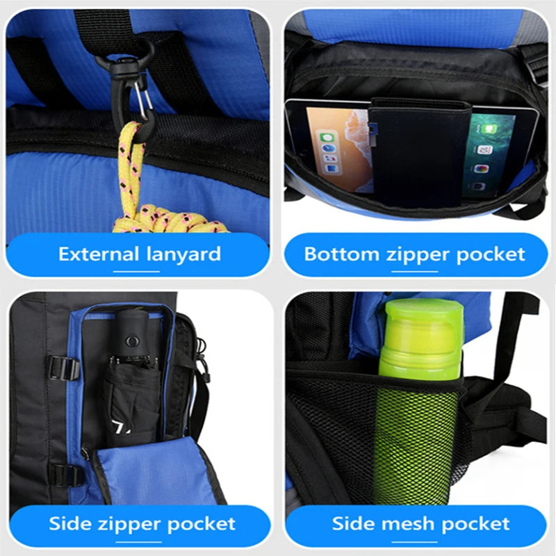 OG Outdoor - 90L Waterproof Hiking Backpack