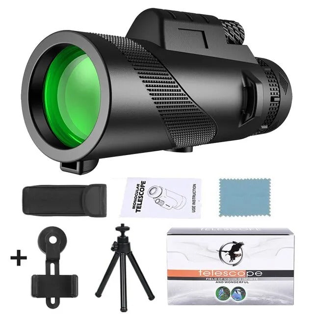 OG Outdoor - 80x100 Magnification Portable Monocular Telescope