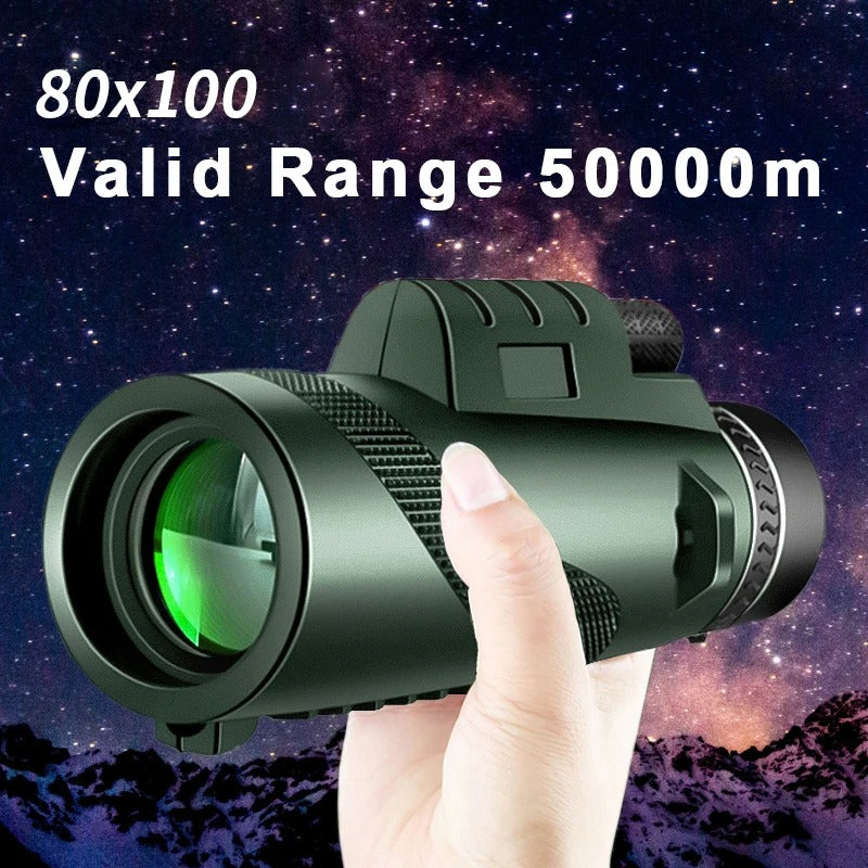 OG Outdoor - 80x100 Magnification Portable Monocular Telescope