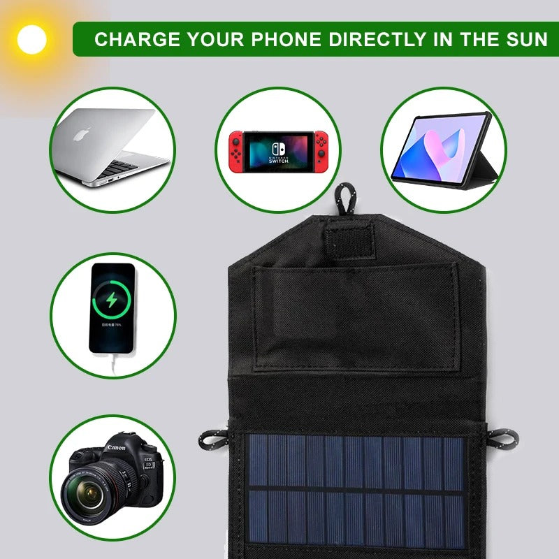 OG Outdoor - Solar powered phone charger