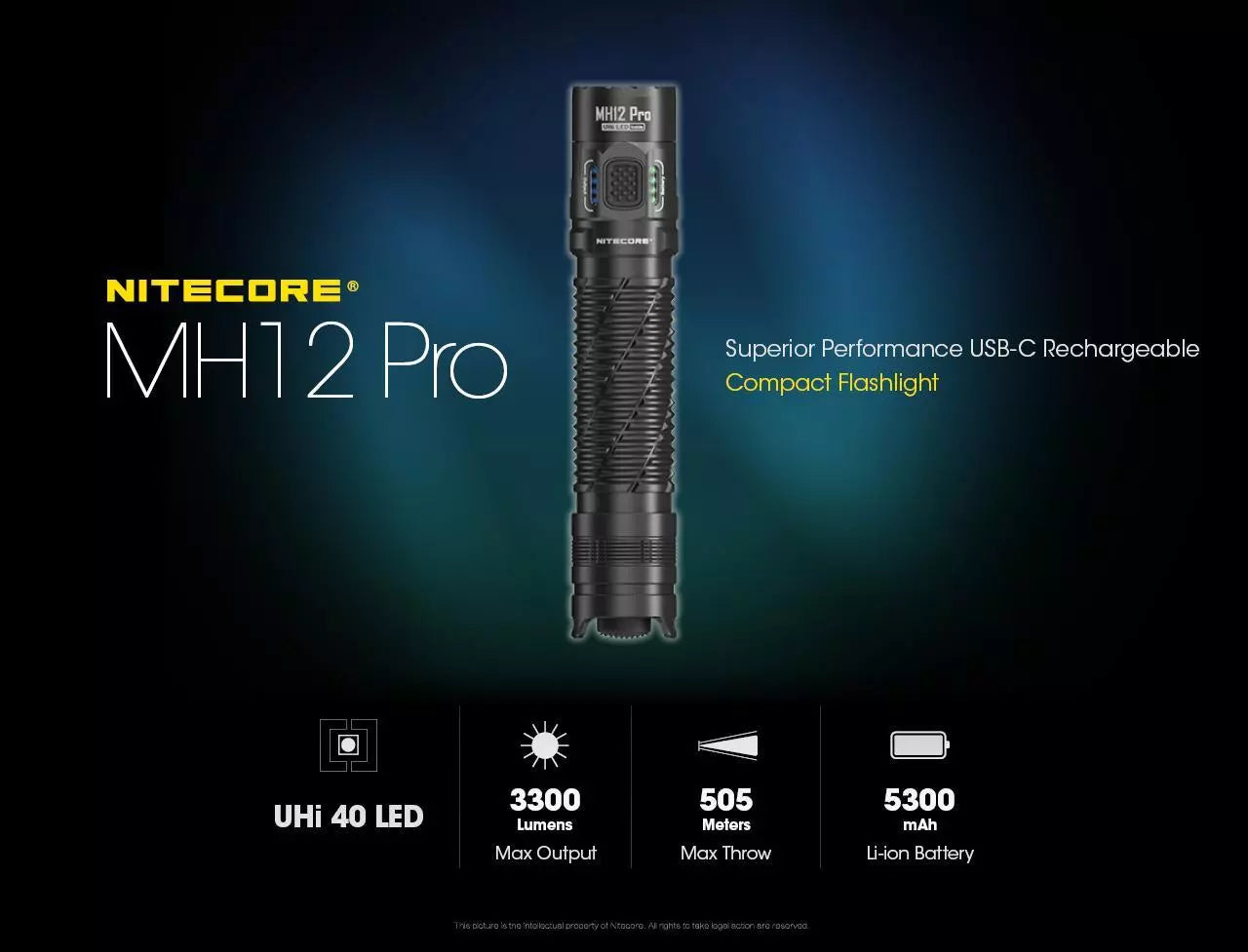 OG outdoors - Premium torch MH12 Pro